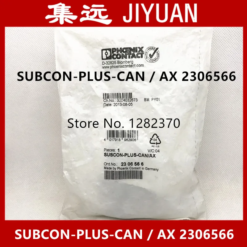 New original PHCENIX CONTACT plug SUBCON-PLUS-CAN / AX 2306566 Spot