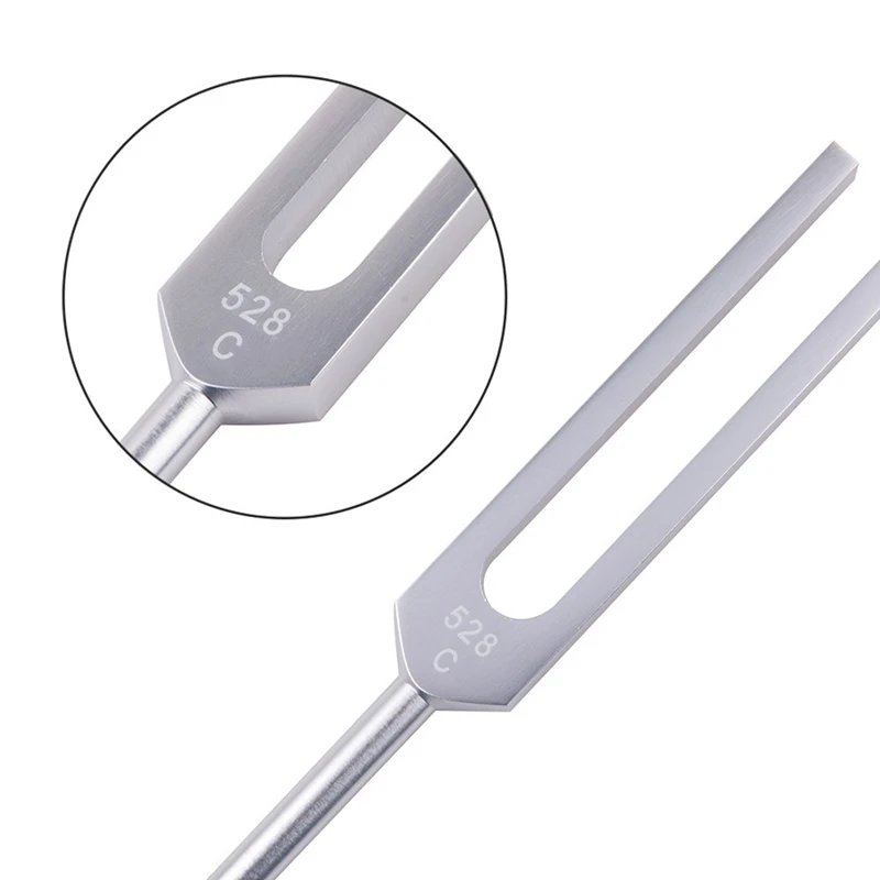 Imagem -06 - Tuning Fork com Mallet Grupo 528c 528hz Apto para Reparo de Dna Cura Sistema de Nerensidade Testes Cuidados de Saúde