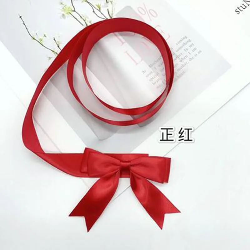 30pcs Satin Twist Tie Bows for Treat Box Gift Box Cake Box and Package Decorating Ribbon Bow Bowknot for Gifts