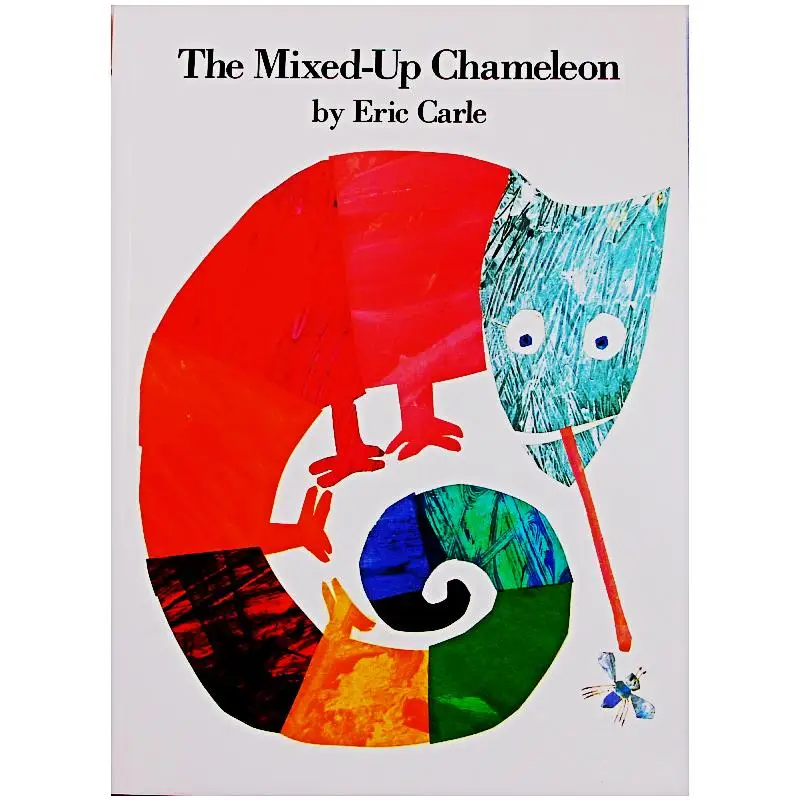 The Mixed-up Chameleon By Eric Carle Educational English Picture Book Learning Card Story Book For Baby Kids Children Gifts