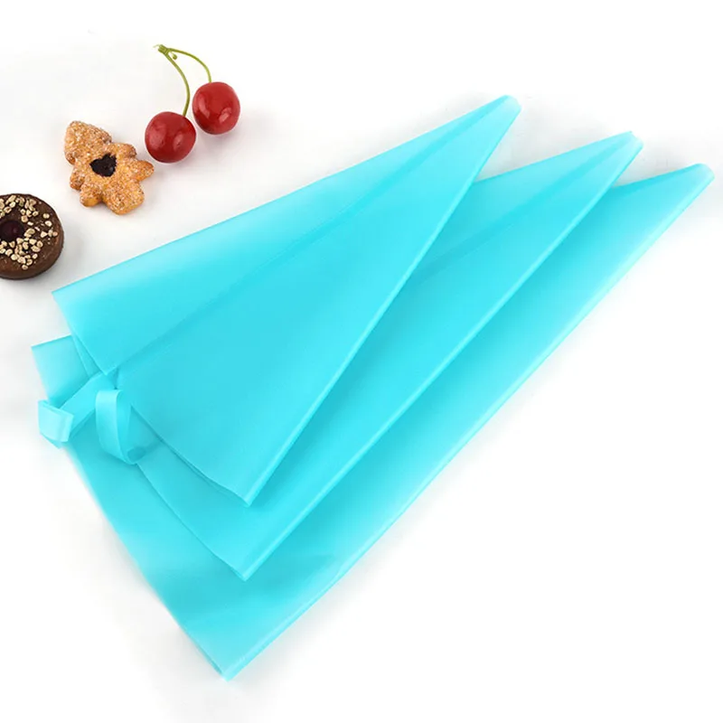 25CM~55CM Silicone Bag Candy For Pastry EVA/TPU Baking Accessories Cake Decorating Tools Reusable Piping Bags Kitchen Reposteria