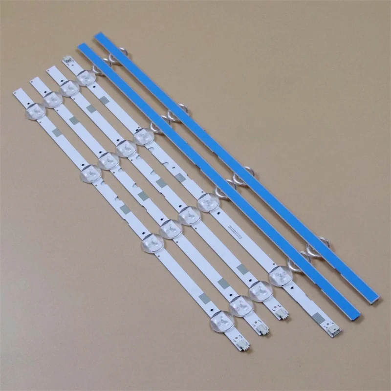 6PCS/Set LED Bars For Samsung UE40N5300 UE40N5300AK  UE40N5300AU UN40N5200 UN40T5300 UN40N5200AF UN40T5300AG Backlight Strips