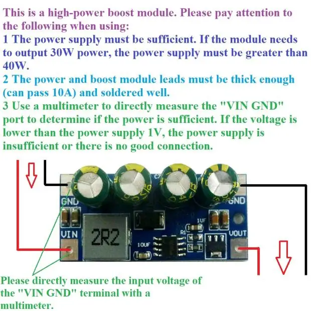 Módulo convertidor de impulso de DC-DC de 60W, regulador de voltaje de 3,7 V-18V a 5V, 6V, 9V, 12V, 15V, 19,5 V, batería de litio y plomo ácido para coche