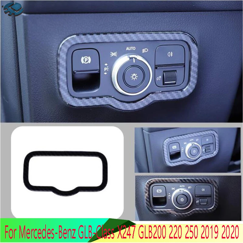 

Для Mercedes-Benz GLB-Class X247 GLB200 220 250 2019 2020 головной светильник кнопочный переключатель панель управления Крышка отделка ободок