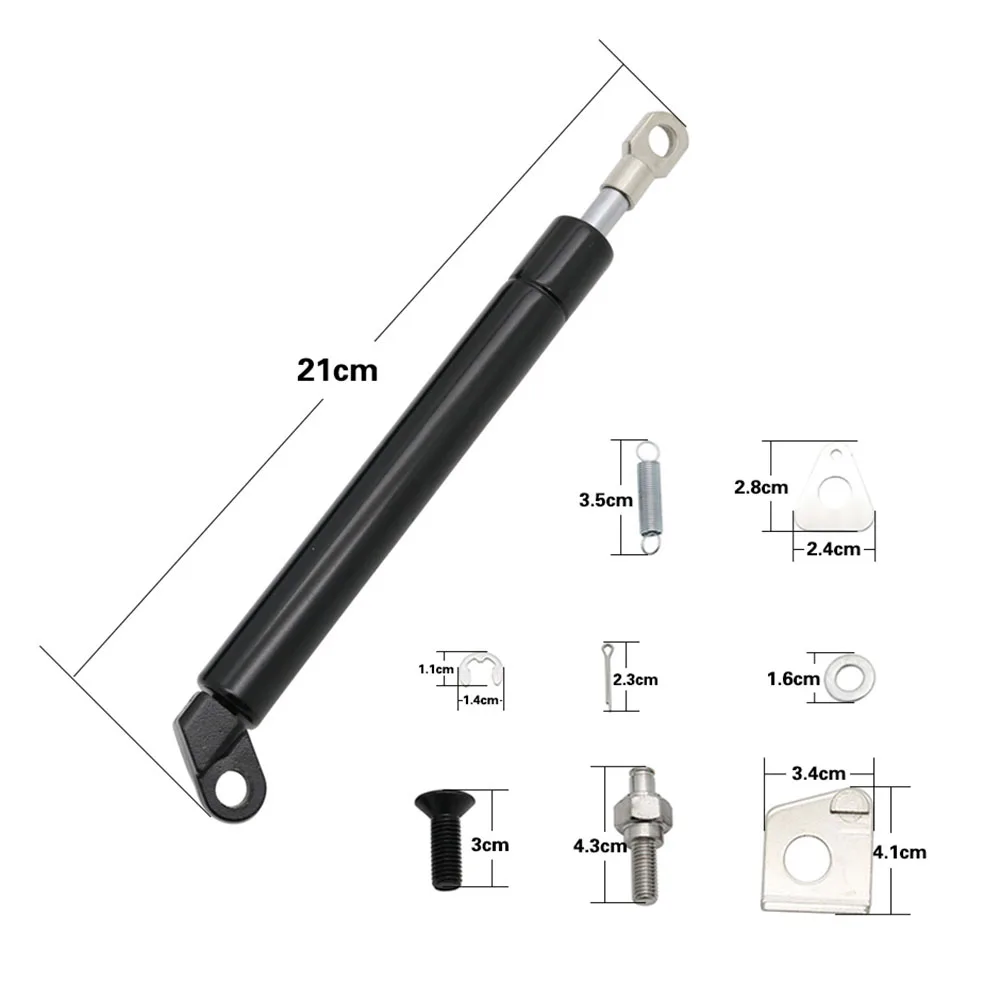 For Ford Ranger 2012-2020 Car Accessory High quality Spring Steel Rear gate Damper Tailgate Slow Down & Easy Up Strut Set