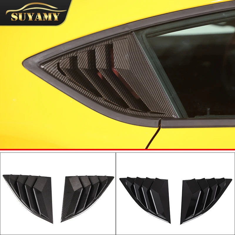 

Rear Window Triangular Blinds Cover Trim Exterior Modification Accessories Car Styling Parts For Toyota GR Supra A90 2019-2022