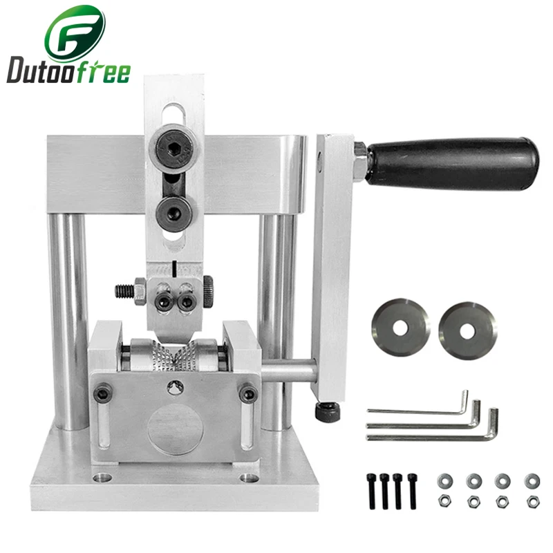 Household Mini Waste Wire Manual Stripping Machine Cable Peeler Stripper Small Hand Crank Wire-Stripping Machine Diameter 1-15MM