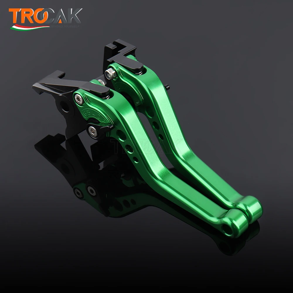 For Kawasaki Ninja 250 300 Ninja 400 Z400 Z250 Motorcycle CNC Accessories Short Adjustable Brake Clutch Levers