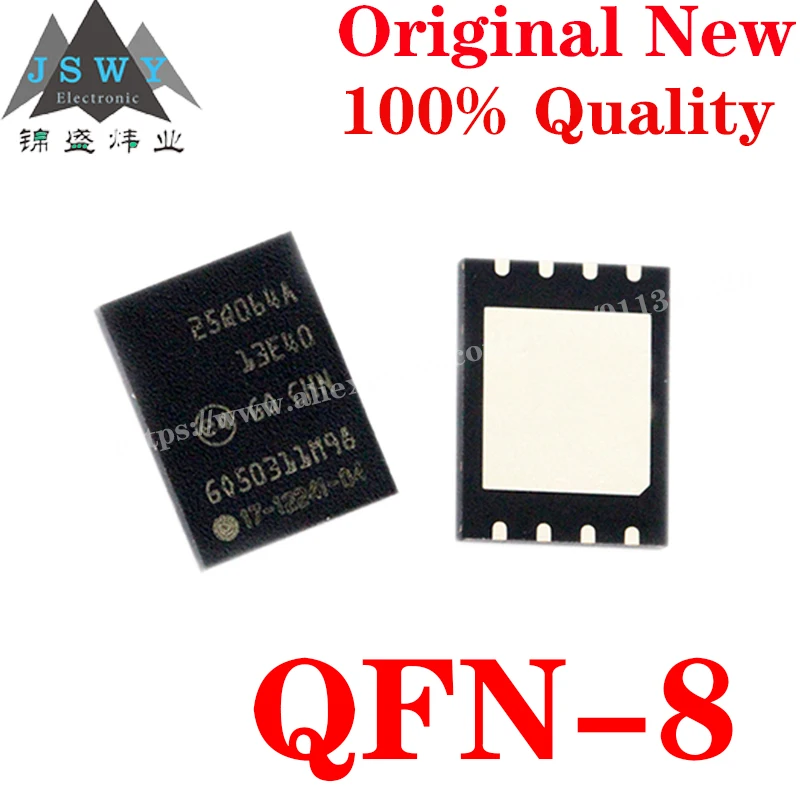 N25Q064A13EF840F Semiconductor NOR memory IC SPI interface Chip N25Q064A13EF840F Use the for arduino module Free Shipping