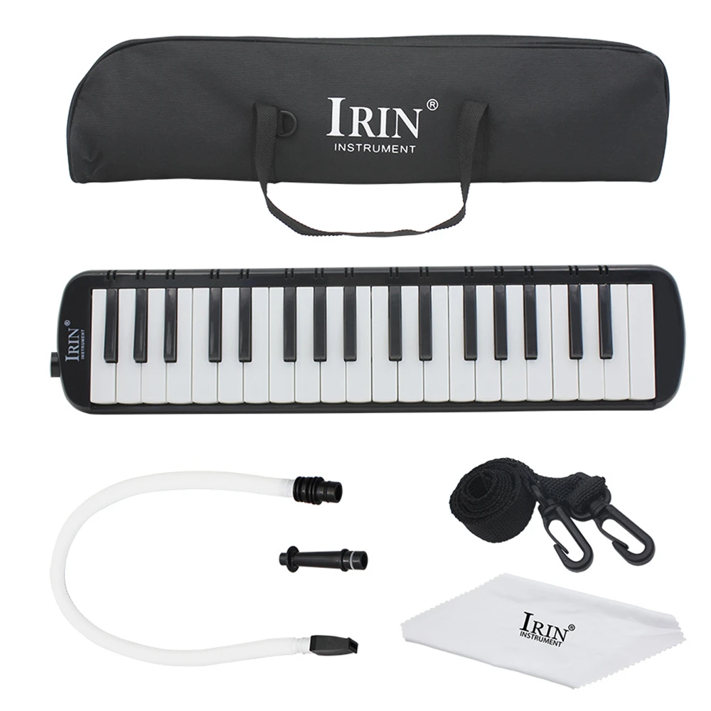 

IRIN 37 Key Melodica Piano Style Harmonica Pianica + Carrying Bag Musical Instrument for Student Music Lover Beginners Kids Gift