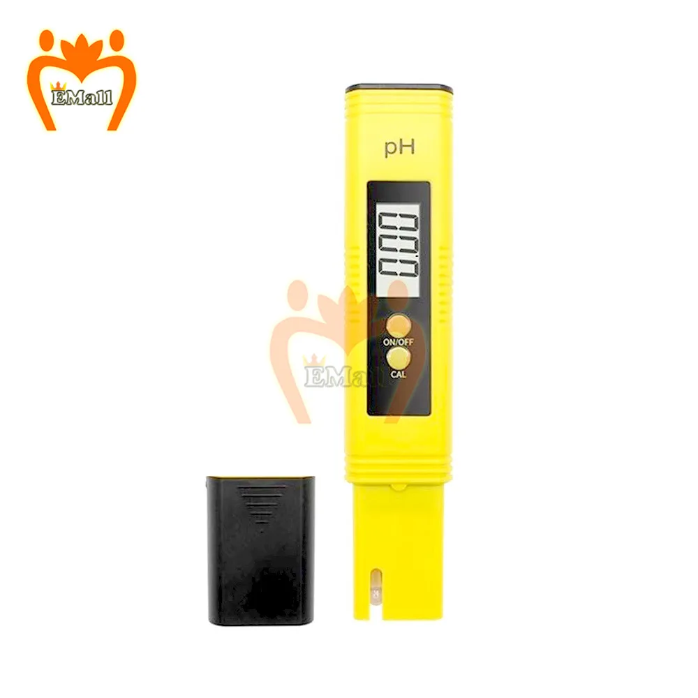 PH Meter 0.01PH Tester High Precision Water Quality Testing 0.00-14.00 PH for Aquarium Swimming Pool Water Automatic Calibration