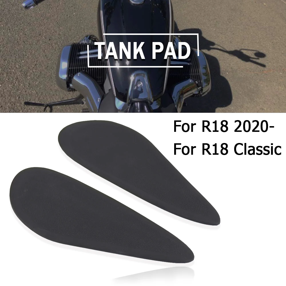 New For BMW R 18 Classic R18 2020- Tank Pad Gas Tank Traction Pads Fuel Tank Grips Side Stickers Knee Grips Protectors Decal