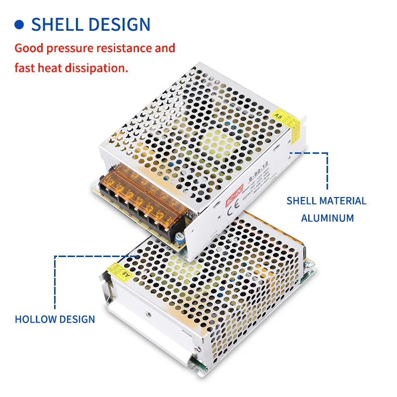 AC 110V 220V To 12V DC Switching Power Supply 12V Switching power supply AC DC 12 V Source 1A 2A 3A 5A 6A 10A 100W 36W 12W Smps