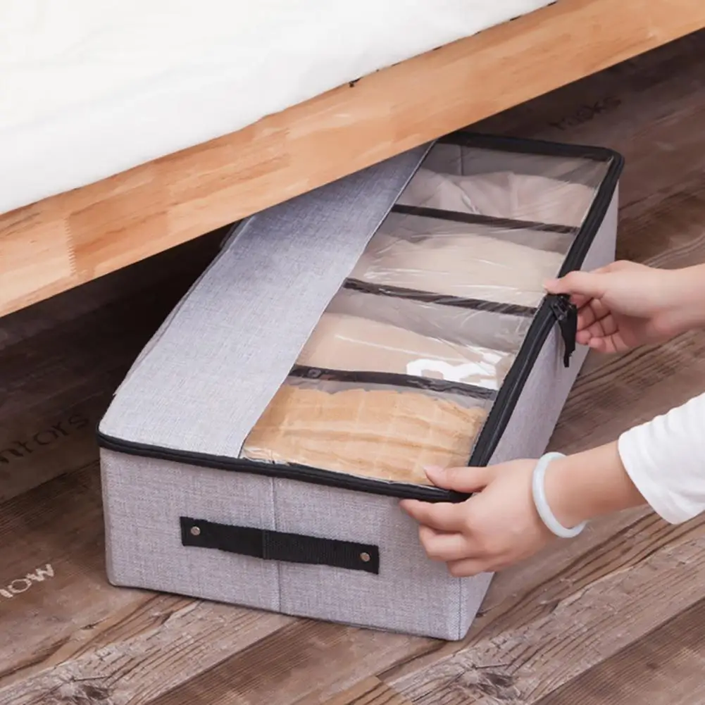 Shoes Organizer Fabric Shoes Cabinet Lightweight Wear-Resistant  Premium Under Bed Storage Case