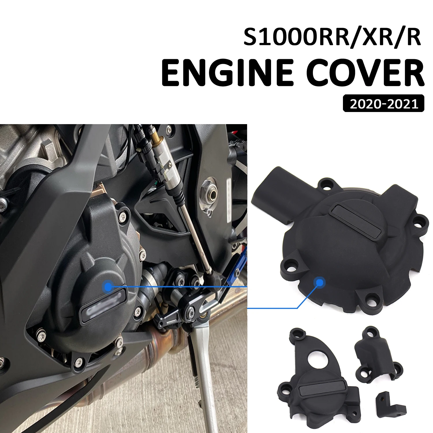 

For BMW S1000XR 2020 2021 NEW Motorcycles Engine Cover Protection Case S1000RR 2019 2020 2021 S 1000 RR/XR/R 2021