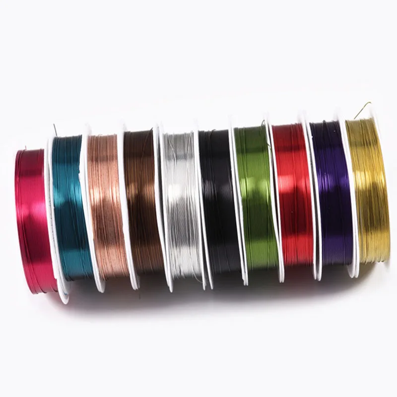 1 Roll New Copper Wire DIY Craft Beading Wire Jewelry Making Cord String AccessoriesBracelet&Necklace For DIY Jewelry Making