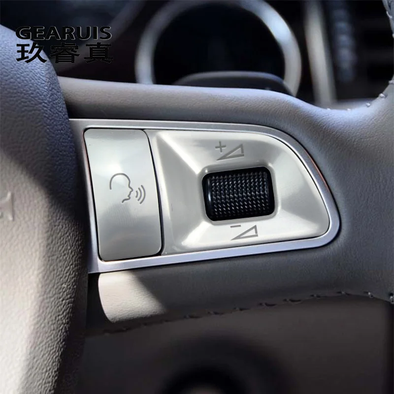 Car styling dla Audi A8 S8 D3 przełącznik na kierownicę przyciski tapicerka dekoracja paneli osłona ramy naklejki tapicerka akcesoria wewnętrzne