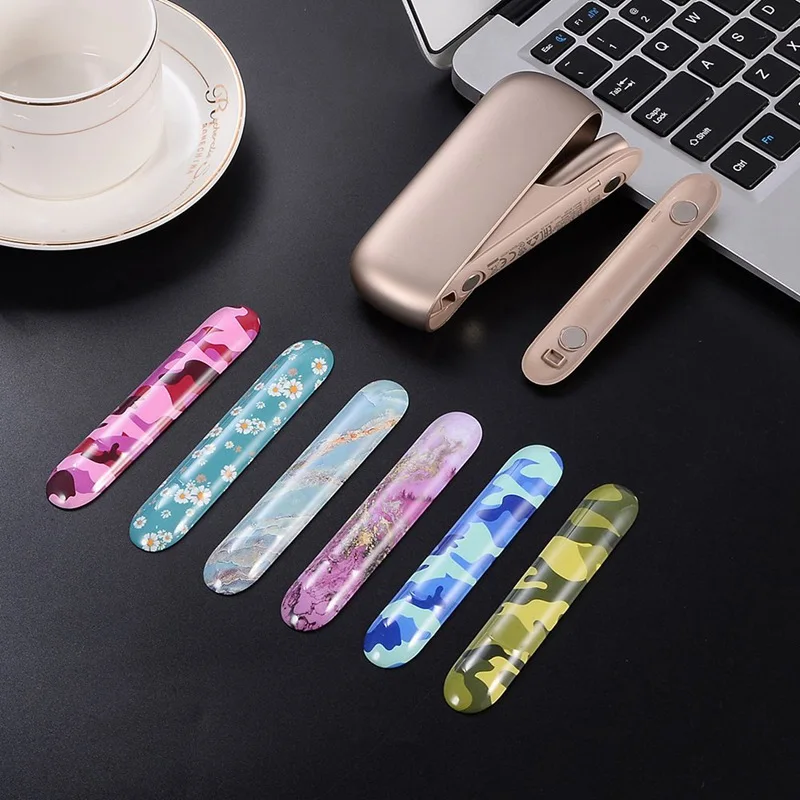 Painted Pattern Vape Side Case Cover for iqos 3.0 Replaceable Magnetic Caps Protective Cover for iqos 3.0 Duo