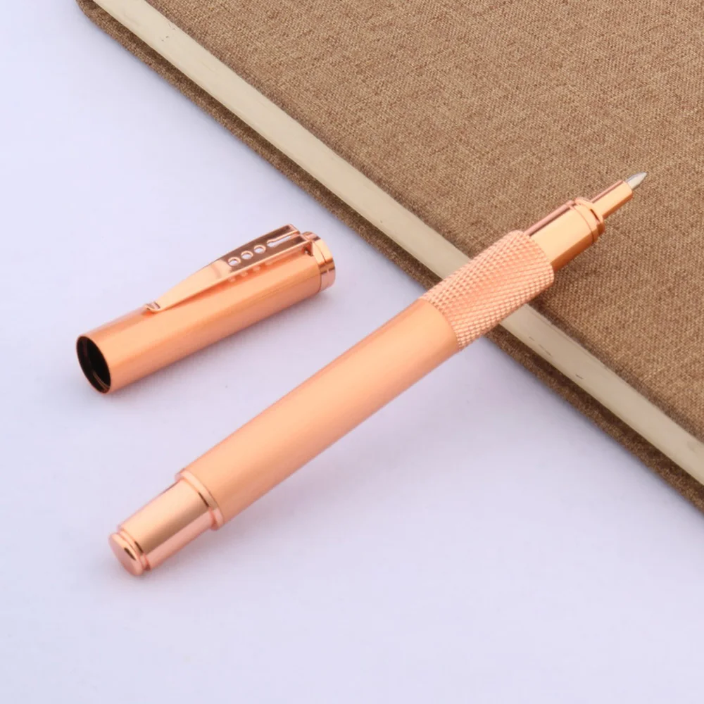 Luxus Hohe qualität ROSE goldene metall GESCHENK Rollerball stift klassischen schreiben schweiz tinte stift kugelschreiber büro Liefert