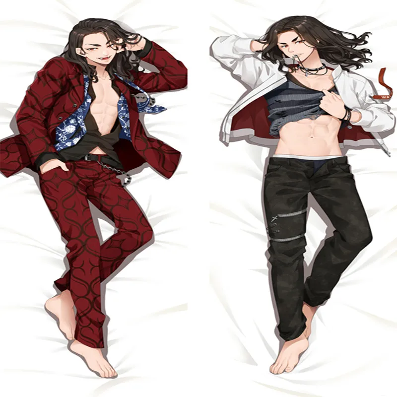 Tokyo Baji Keisuke Cosplay Dakimakura Pillow Case Hugging Body Gift