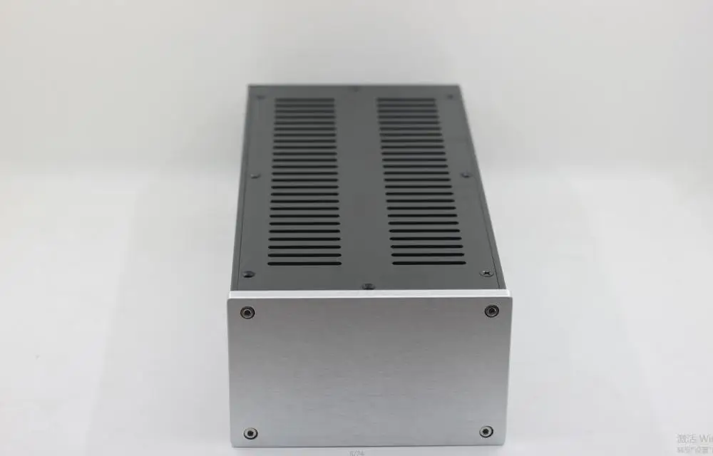 แหล่งจ่ายไฟเครื่องขยายเสียงแชสซี DIY อลูมิเนียมขนาด310*148*92มม