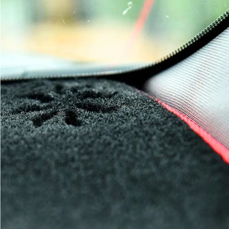 TAIJS Factory 3 colors New Design Polyester Fibre Car Dashboard Cover For TOYOTA YARIS L 2014-2017 Left hand drive