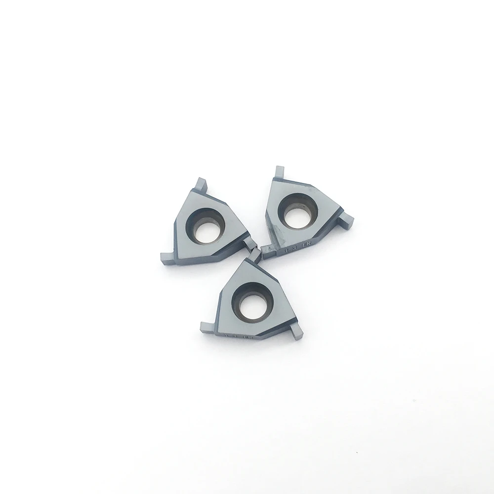 16er/il 1.3 ft1125 10 pces cnc raso entalhe circlip groove carboneto inserir processamento de aço inoxidável e aço