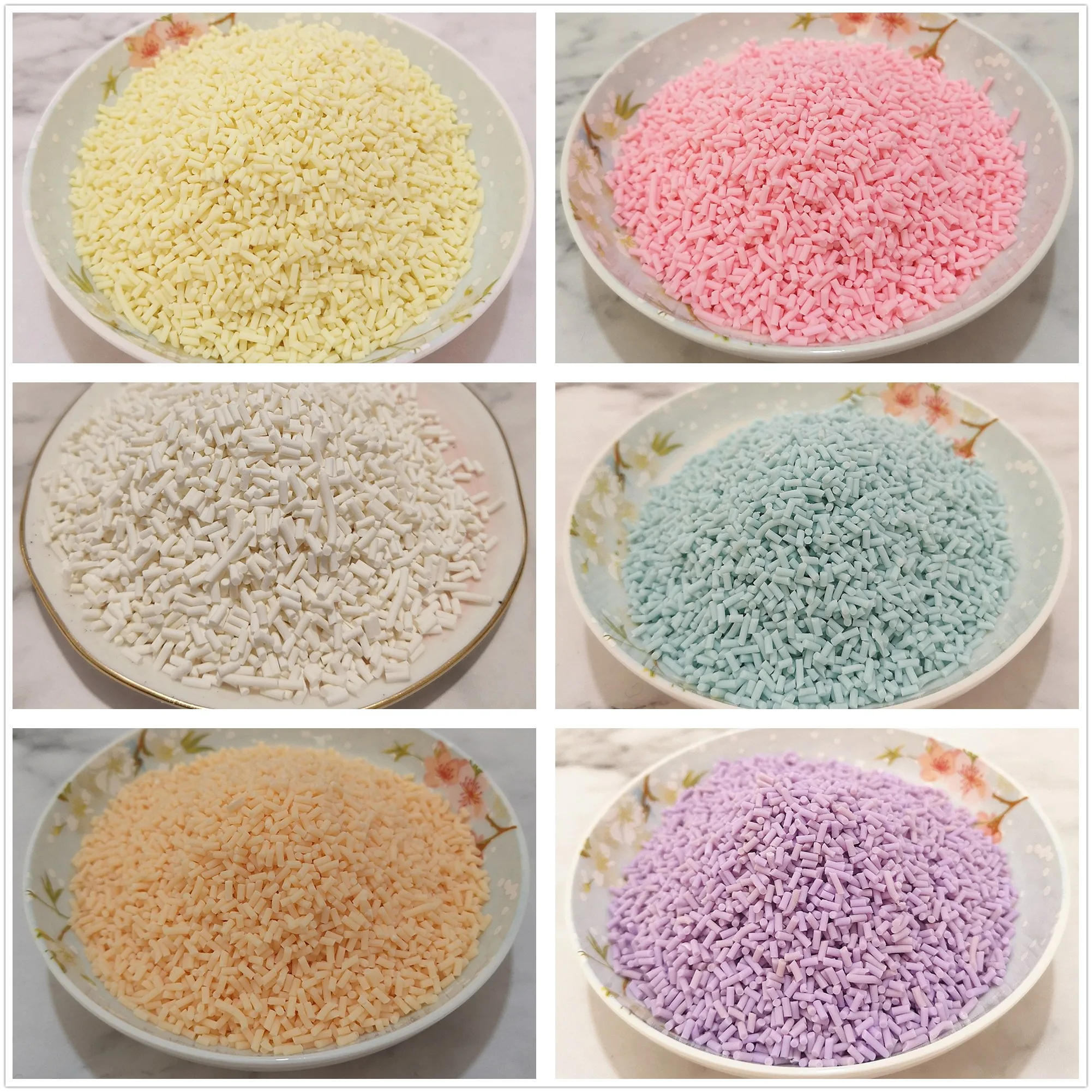 20g Light Pastel Colors Slime Clay Fake Candy Sweets Sugar Sprinkle Decorations for Fake Cake Dessert Food Particles Filler Toys