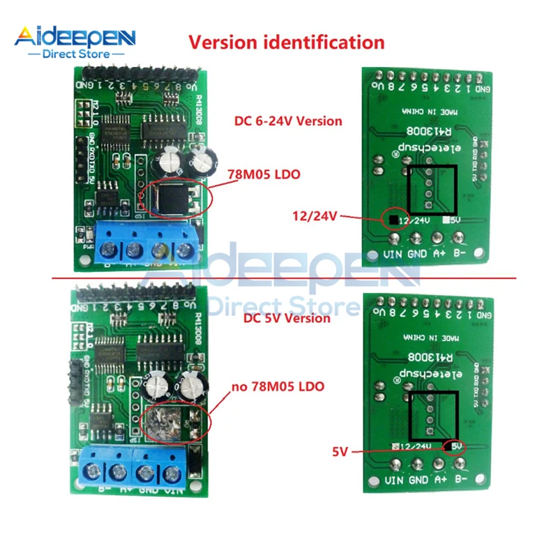 8 قنوات تيار مستمر 5 فولت 6 فولت 12 فولت 24 فولت RS485 RS232 TTL Modbus RTU وحدة التحكم UART ل 1/2/4/8 قنوات التتابع لوحة توزيع PLC