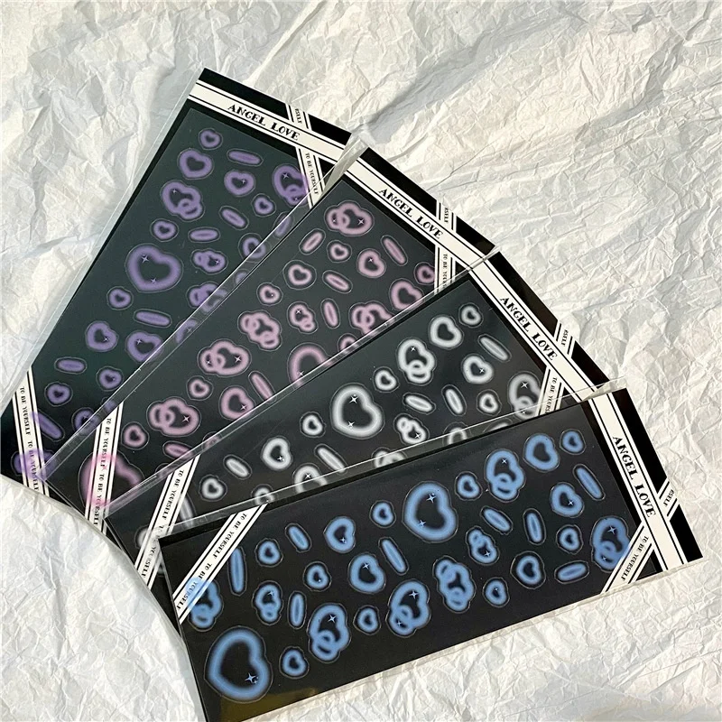 Korean Ins Angel Love Colorful Cute Stickers Envelope Card Sealing Paster Creative Hand Account Stationery Decorative Sticker