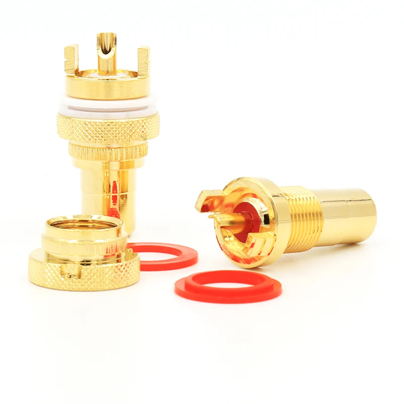 RCA أنثى موصل مقبس الهيكل لوحة محول تركيب مقبس RCA لمكبرات الصوت محطات موصلات أسلاك الصوت لوحة RCA أنثى