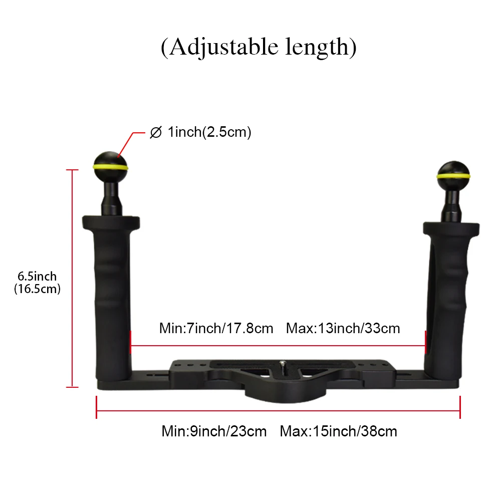 Diving Camera Housing Case Handle Tray Grip Bracket Shutter Trigger for Go Pro TG5 RX100 Nauticam Underwater Photography