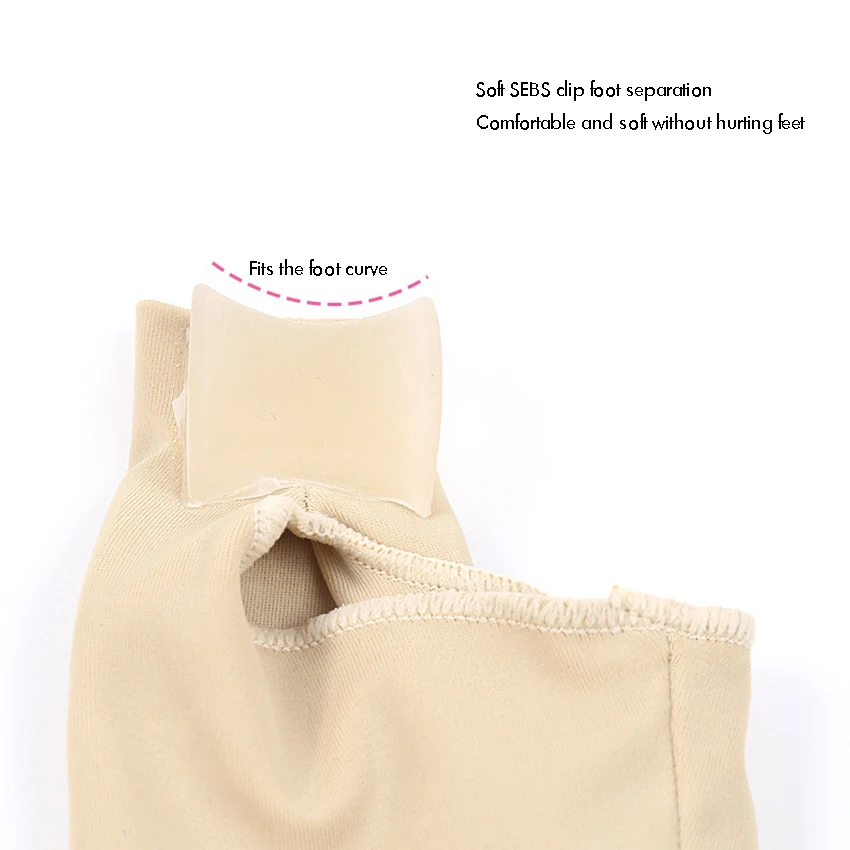 Borsite correttore borsite manica in rilievo con Gel Bunion Pads cuscino protezione e trattamento per alluce valgo dolore alluce valgo