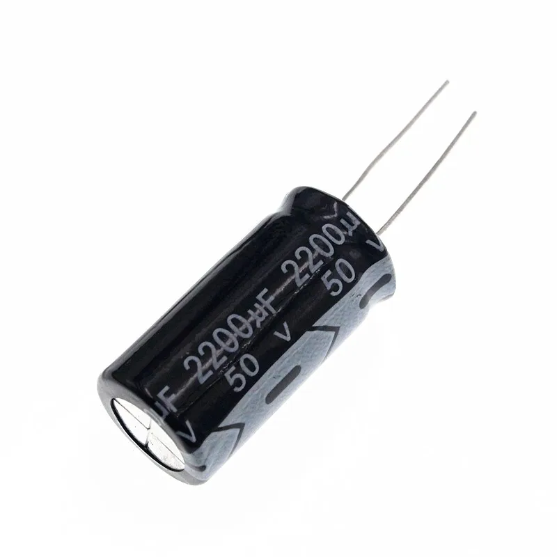 Aluminum Electrolytic Capacitor 50V 0.1UF 0.47UF 1UF 2.2UF 3.3UF 4.7UF 10UF 22UF 33 47 100 220 330 470 680 1000 2000 3300 4700UF