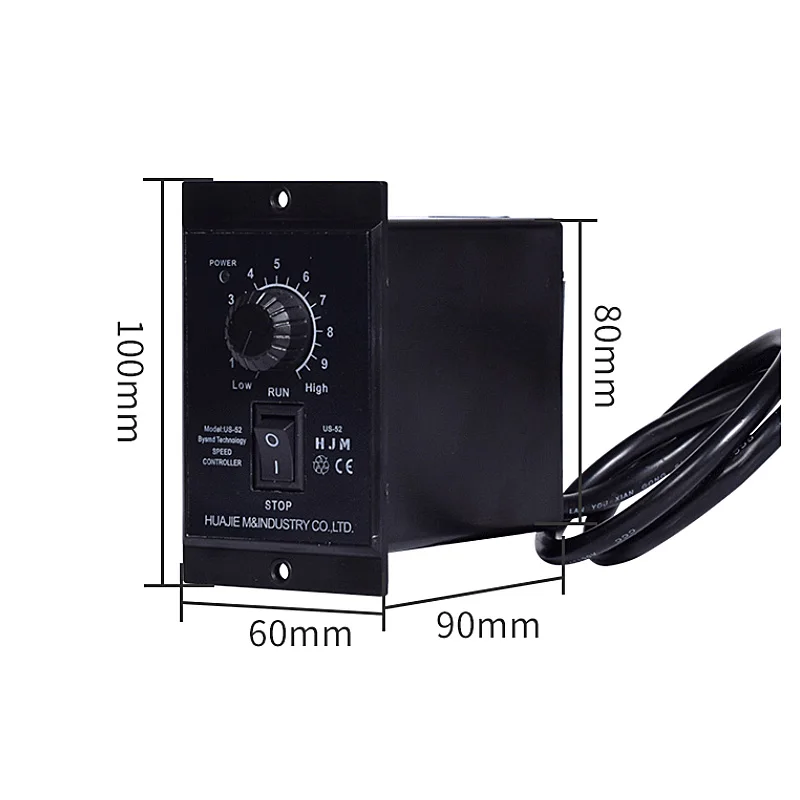US-52/M 120W AC 220V 50/60Hz Single-phase Motor Speed Pinpoint Regulator Controller Motor speed control Governor