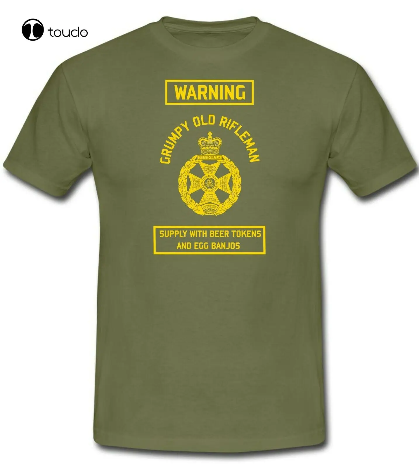 The Royal Green Jackets Grumpy Old Rifleman T-Shirt, British Army