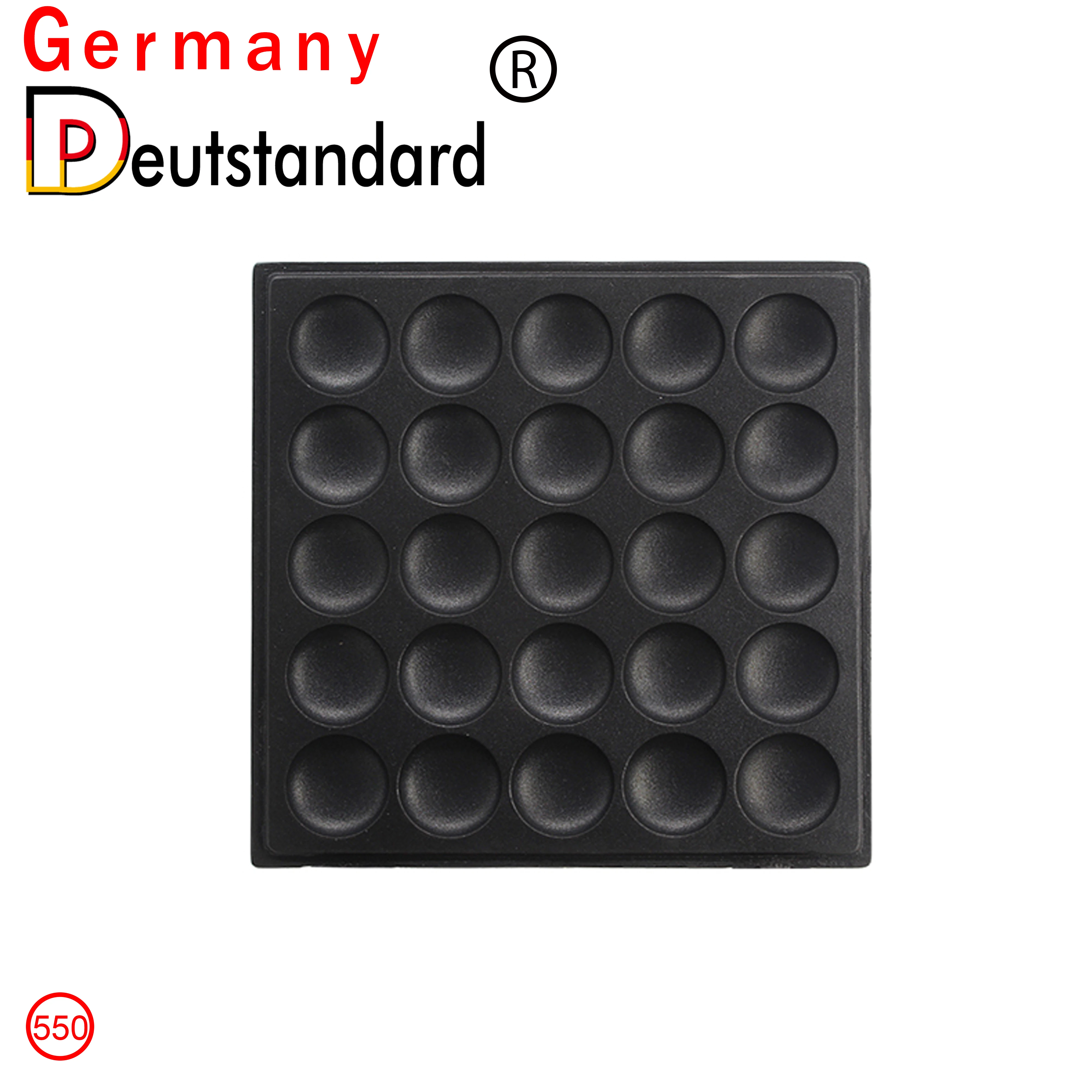 Chapa elétrica para panquecas, mini máquina para panquecas e biscoitos, assadeira e waffle, 25 espaços