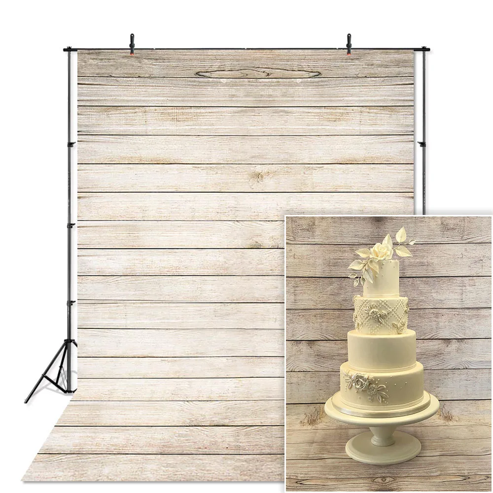 Baby Wood Photography Backdrops Wooden Board Child Baby Newborn Photo Studio Background Portrait Photobooth Photoshoot Props