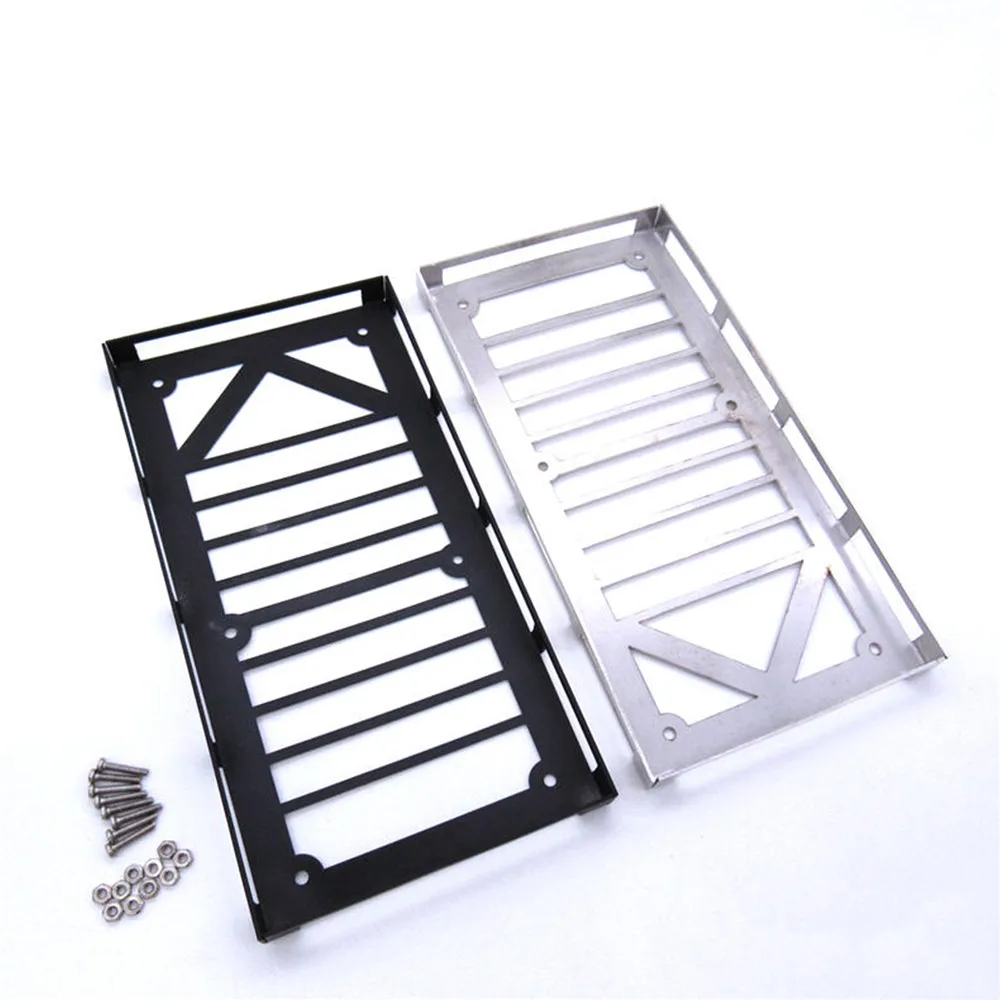 Durable Metal Luggage Carrier Roof Spare Tires Rack for WPL C24 RC Car Upgrade Parts Toy Luggage Rack Accessories