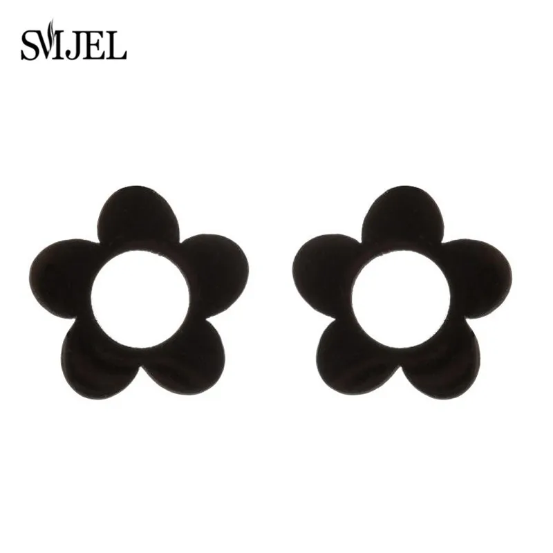 2024 Edelstahl Ohrringe Geometrische Frauen Männer Hip hop Schwarz Geister Schädel Stud Ohrring Modeschmuck Halloween Beste Geschenk – Detail 30