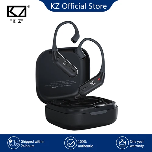 Imagen 1 del producto Auriculares inalámbricos KZ AZ09 Pro, Cable 5,2 compatible con Bluetooth, gancho para la oreja inalámbrico, conector PIN B/C con estuche de carga