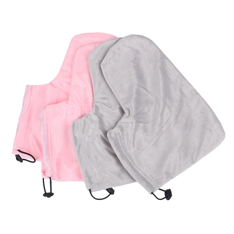 1 par luvas de proteção do pé mais quente parafina cera de calor spa pedicure manicure