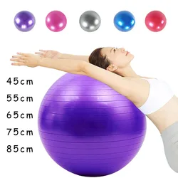 Piłki Fitness PVC piłka do jogi pogrubione ćwiczenia przeciwwybuchowe domowa siłownia sprzęt Pilates wyrównać piłkę 45cm/55cm/65cm/75cm/85cm