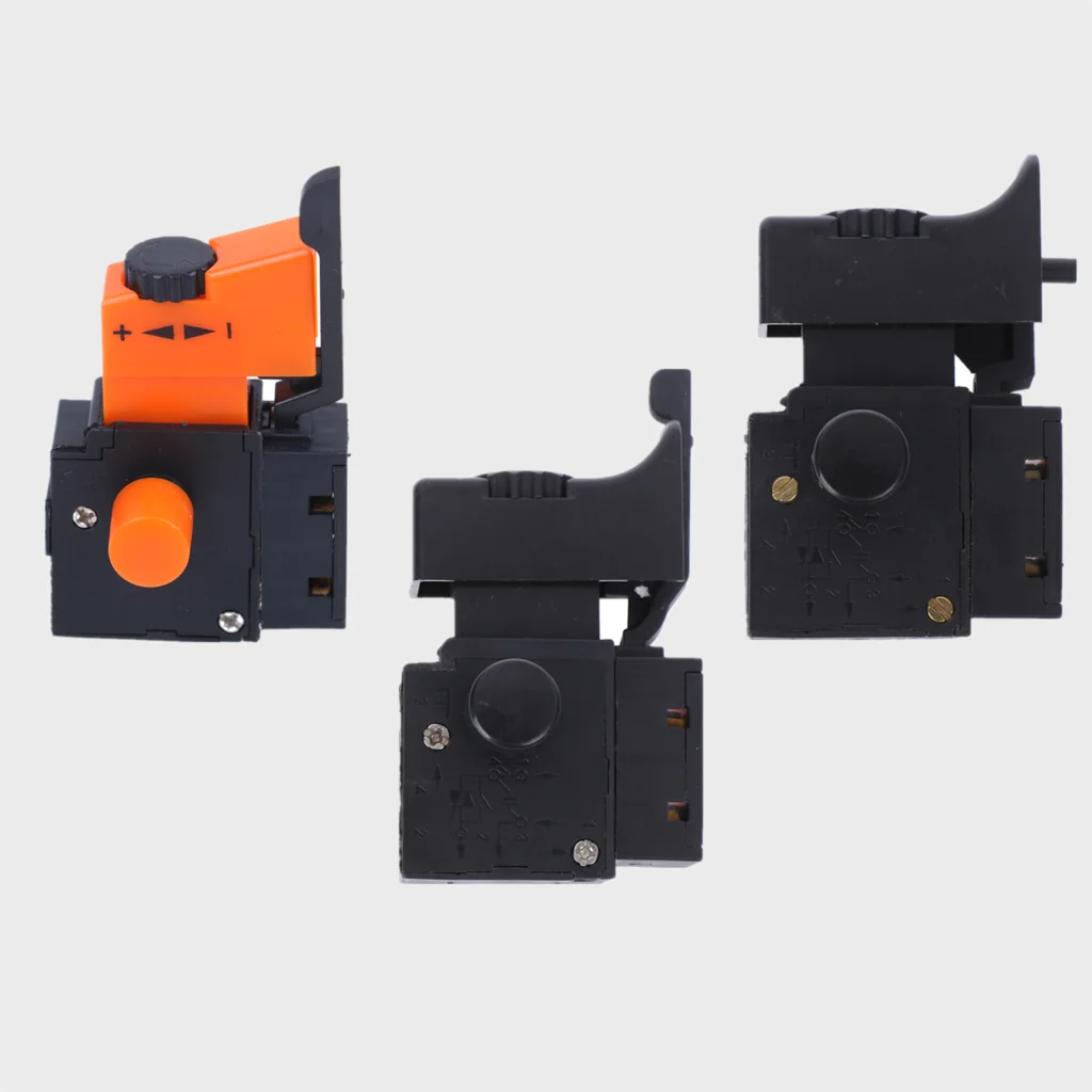 Ferramenta elétrica com trava e botão de controle de velocidade para broca elétrica embutida/1beac/250v/4a drive/1bebê