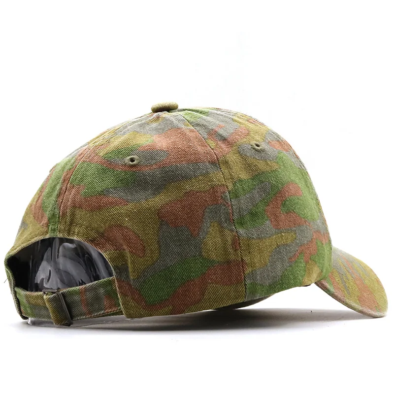 New Camo Washed cotton Men Baseball Cap Fishing Caps Outdoor Hunting Camouflage Jungle Hat Airsoft Tactical Hiking Casquette Hat