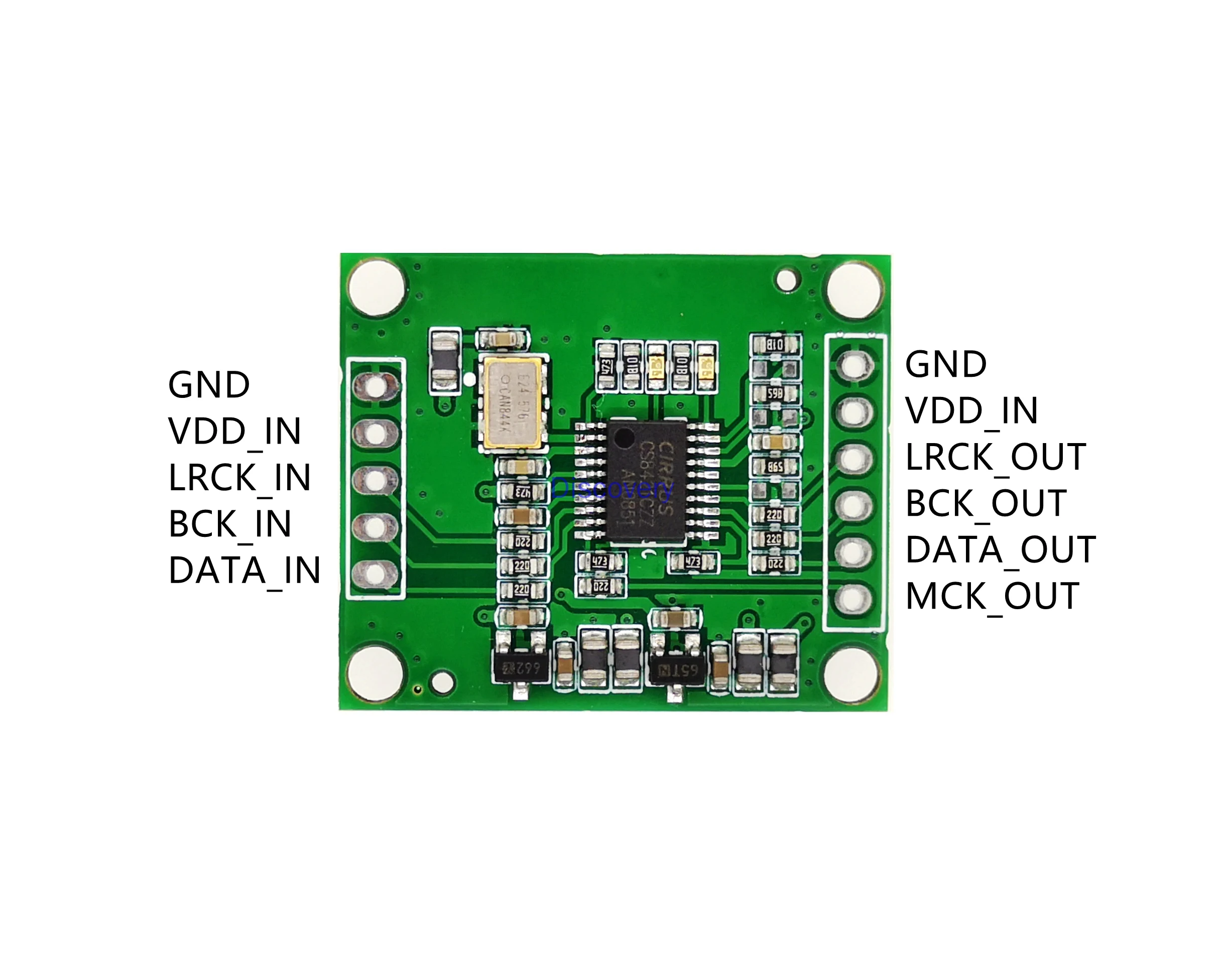 CS8421 I2S IIS Sampling Rate Conversion Module Supports CSR8675 Raspberry Pi to Generate MCK MCLK