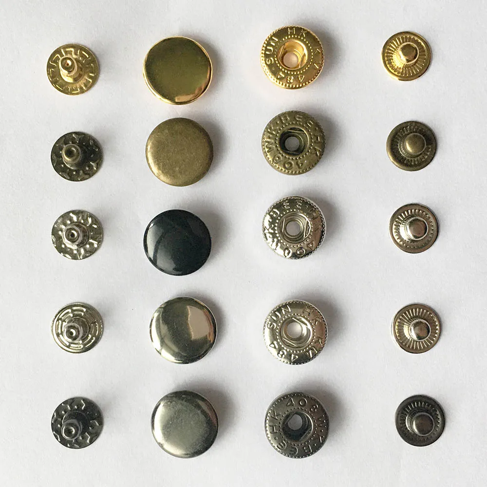 Fermeture à pression Le guide complet pour choisir et utiliser les boutons-pression métalliques 831/633/655 en cuir et denim