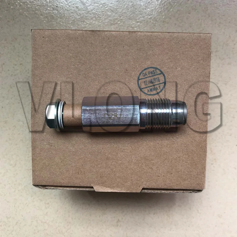 095420-0140 095420-0440 Relief Limiter Pressure Valve Common Rail Injectors For Komatsu PC400-7 SA6D140E