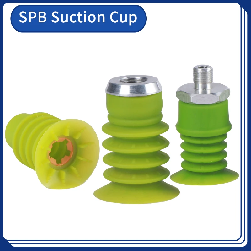 

Manipulator Suction Cup SPB30/40/50 Corrugated Pad Variations Silicone Nozzle Packaging Soft Bag Special Vacuum Chuck Sucker