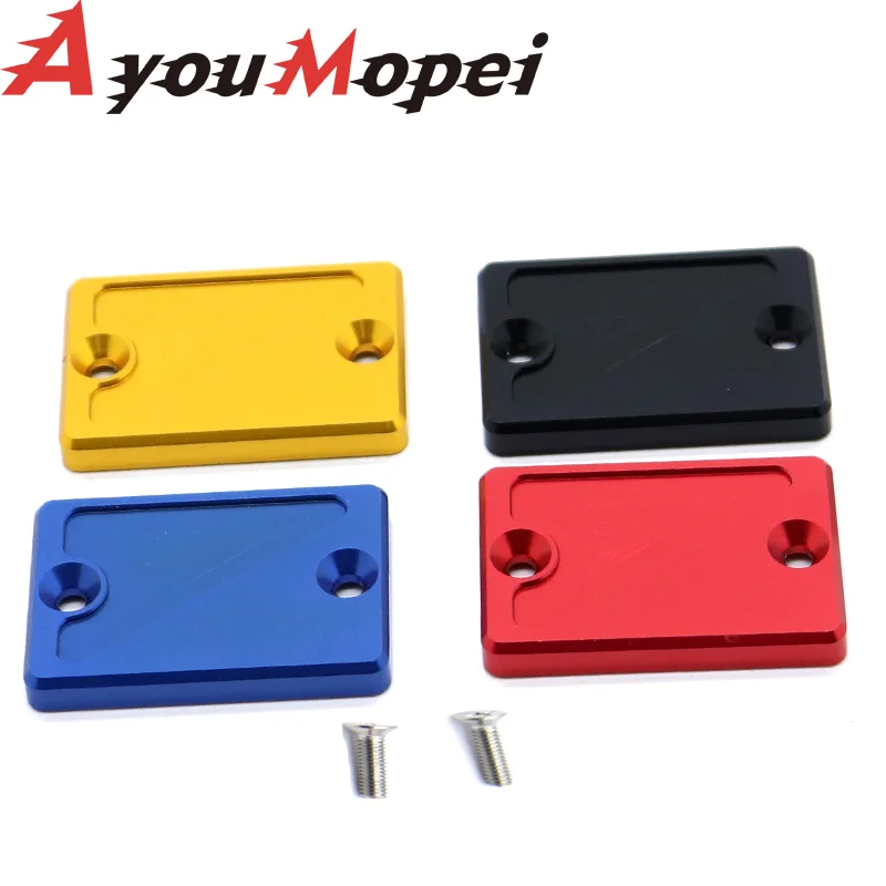 Cubierta de depósito de freno delantero CNC para YAMAHA WR 250R 250X XT250 SEROW XT660R YBR 250 Fazer, accesorios para motocicleta, tapa de aceite fluido